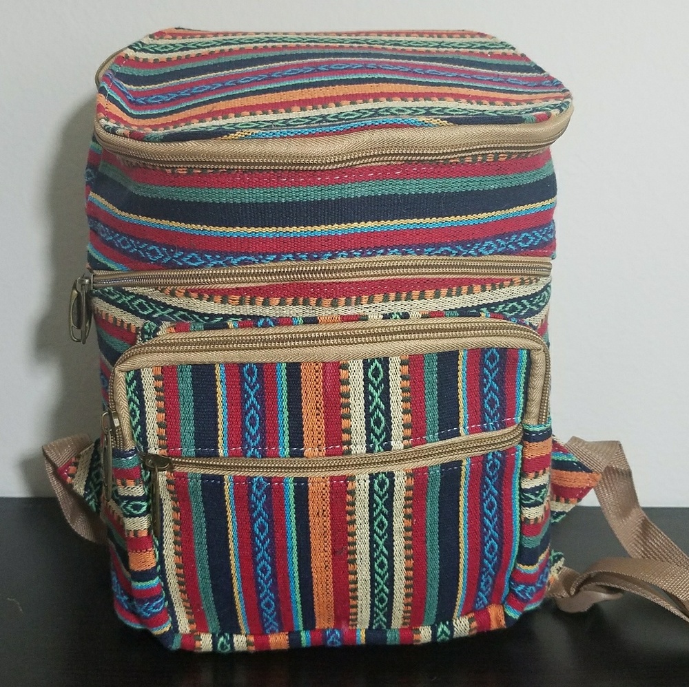 Moving sale final price Brand new bohemian handmade mini backpack